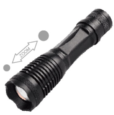 10W waterproof  electric torch (1)