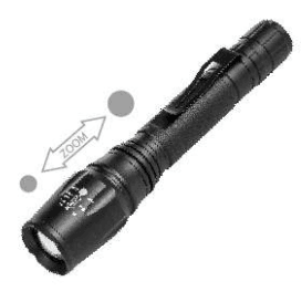 10W waterproof  electric torch (2)