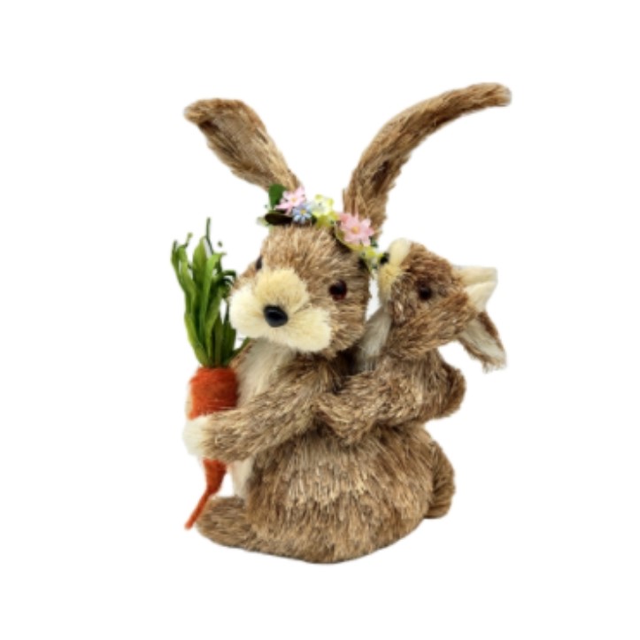 Rabbit Statue 1pc size L17 W12 H24 cm-1