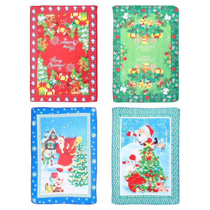 Tea Towel Christmas 1pc 40cm x 60cm