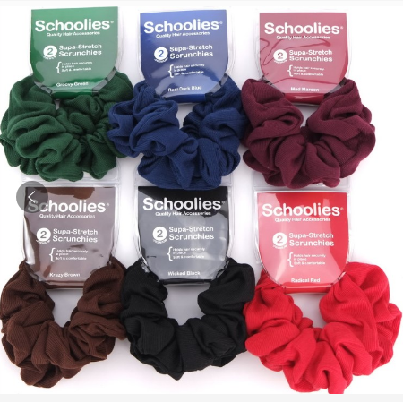 schoolies schrunchies 2pc