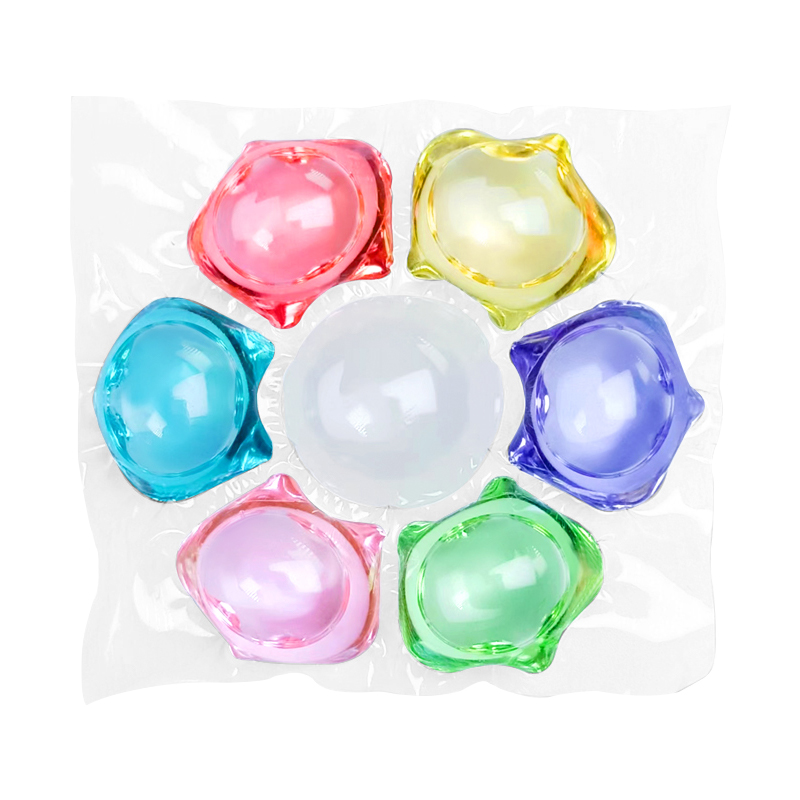 Septuple chamber laundry detergent pods（1）