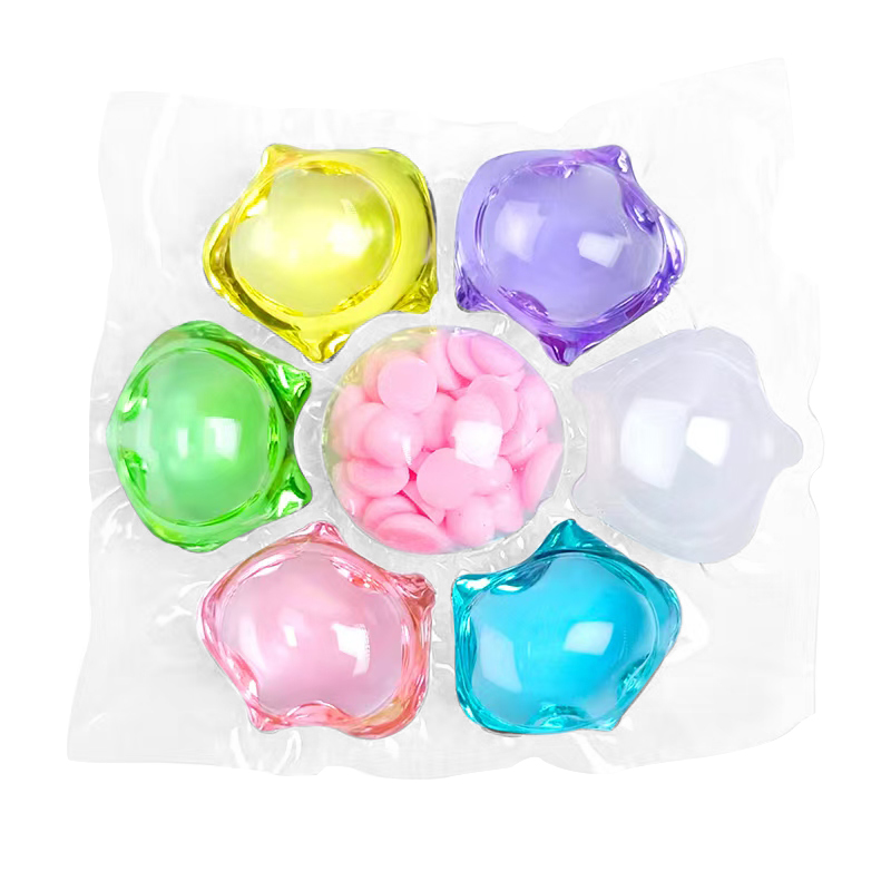 Septuple chamber laundry detergent pods（2）