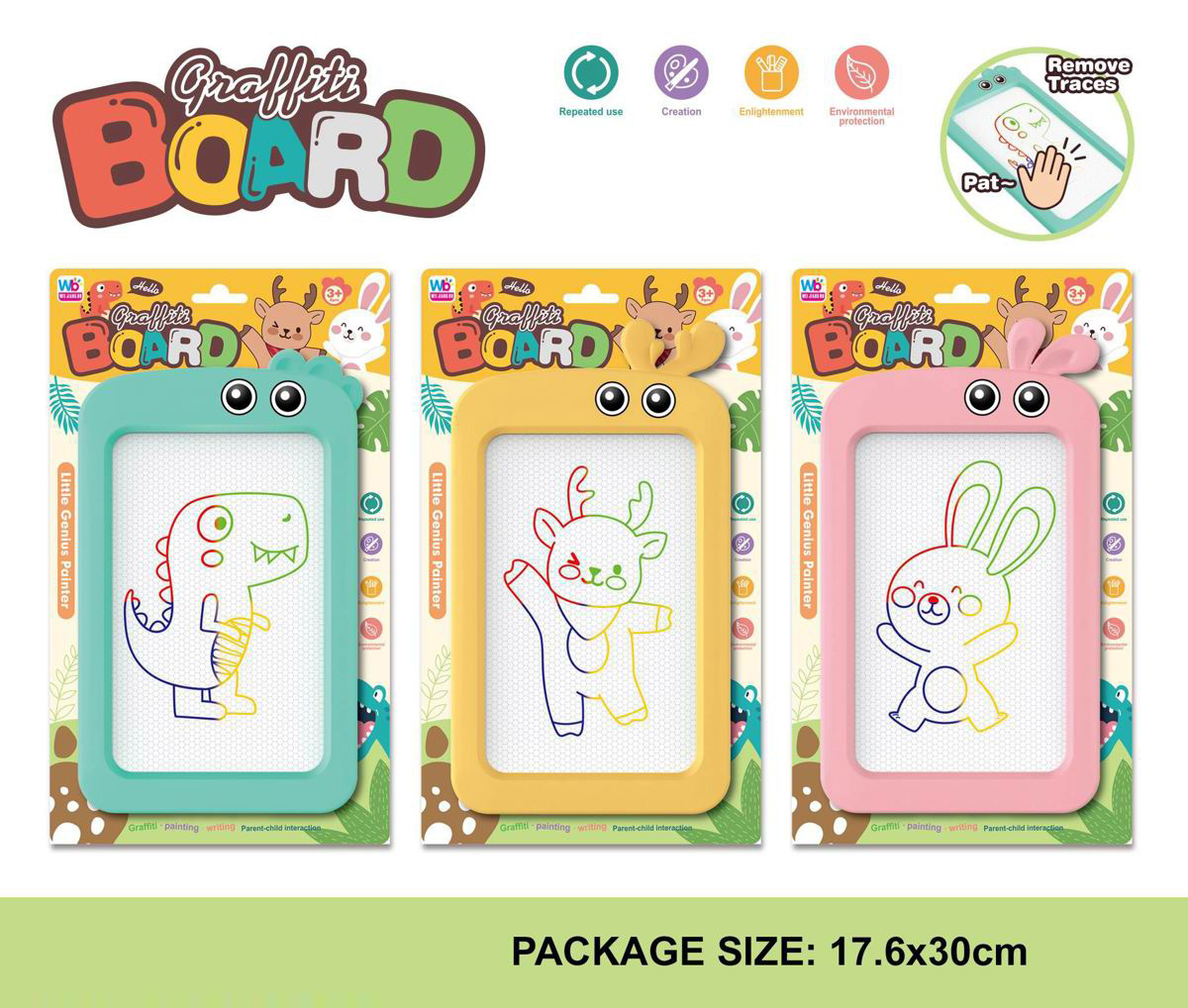 Magnetic Drawing Board for Toddlers